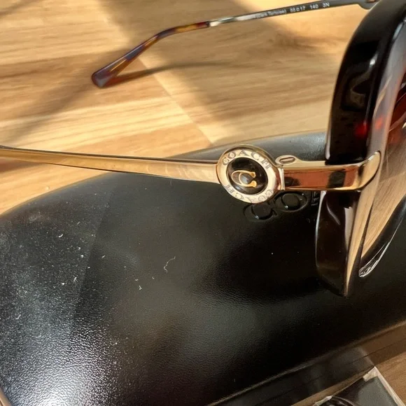 Coach Brown Tortoise Sunglasses - Picture 2 of 5